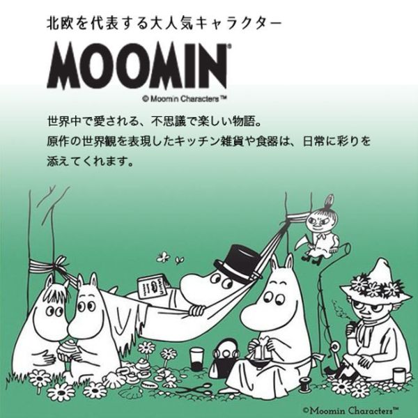 yamaka Moomin 北歐花卉 陶瓷碗 