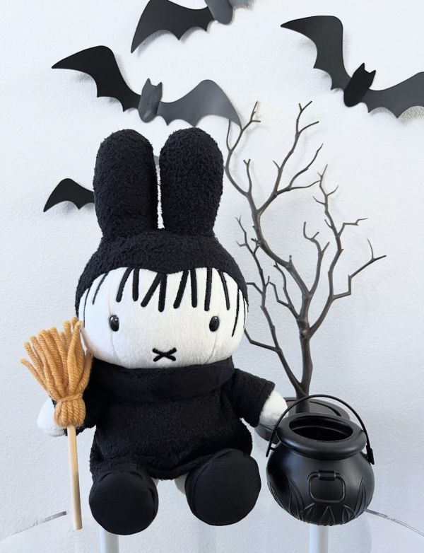 Miffy style萬聖節魔女米菲玩偶 
