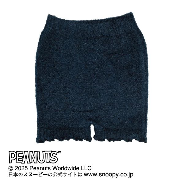 史努比居家保暖毛絨短褲 