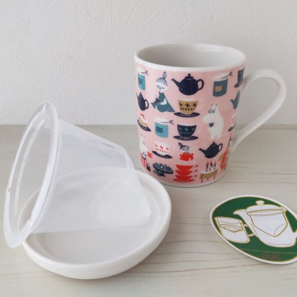 姆明媽媽熱情好客系列 附蓋濾網馬克杯 