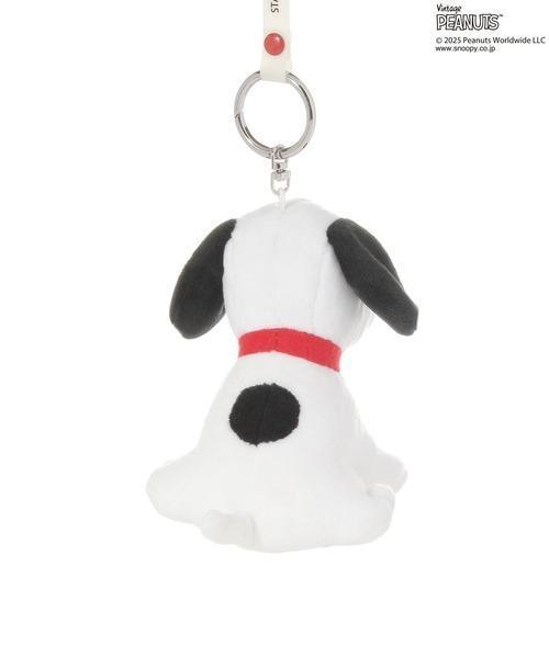 Snoopy 坐姿復古絨毛吊飾 
