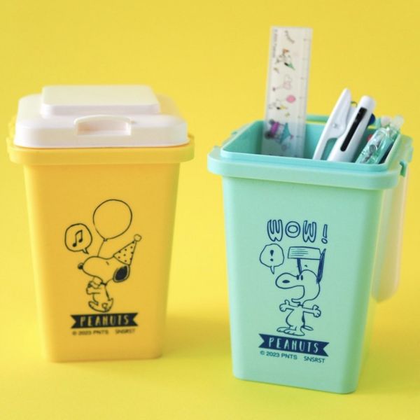 Snoopy 桌上型文具收納桶/小垃圾桶 