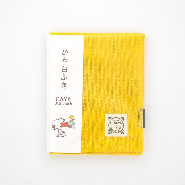 Snoopy茶屋標籤刺繡蚊帳家事布 