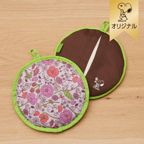 史努比花卉鍋墊 