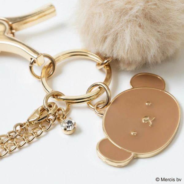 Boris熊 手套夾鑰匙圈 