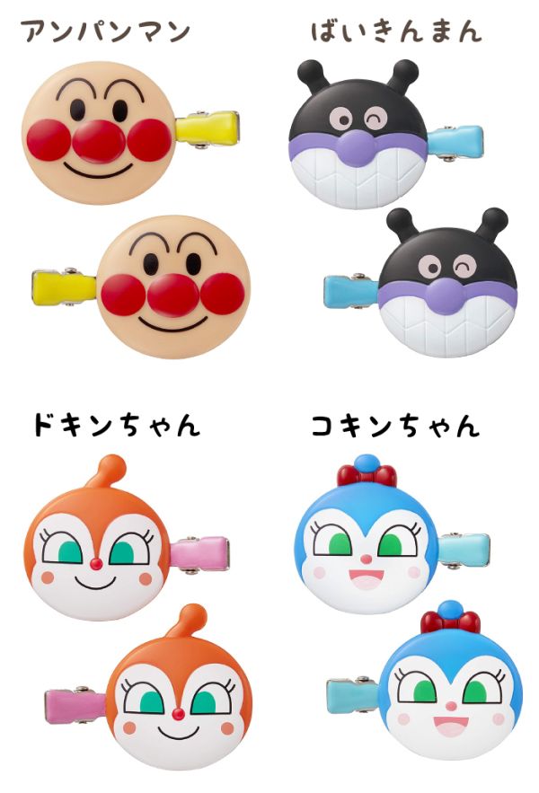 麵包超人Anpanman 造型髮夾 