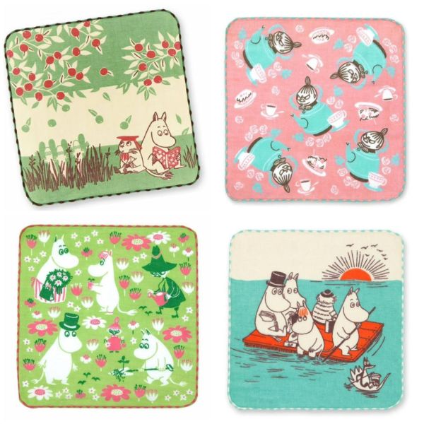 Moomin 多重紗手帕（日製） 