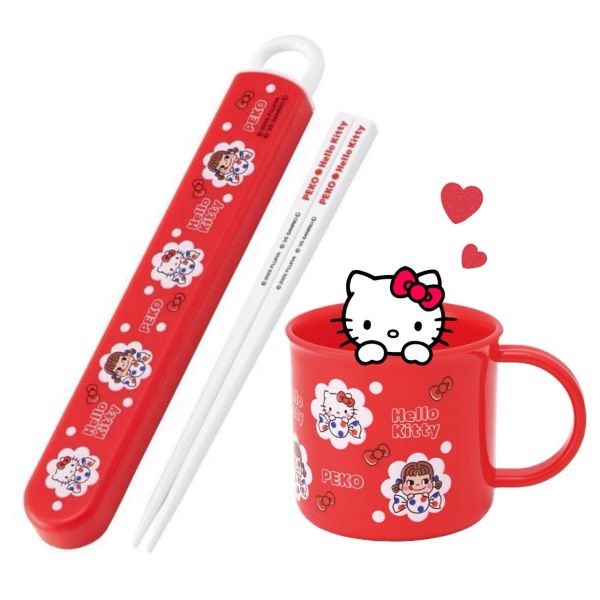 Hello Kitty × PEKO 聯名抗菌環保餐具 