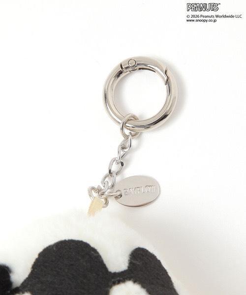 PEANUTS X Grace 大頭絨毛造型吊飾鑰匙圈 