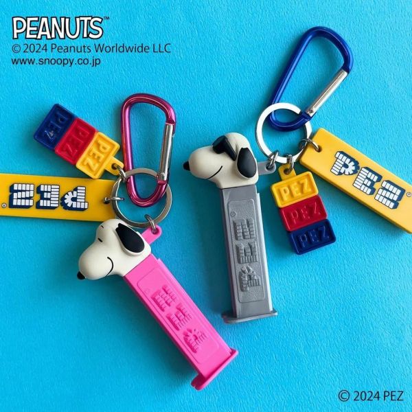 PLAZA限定  PEANUTS PEZ 登山扣吊飾 