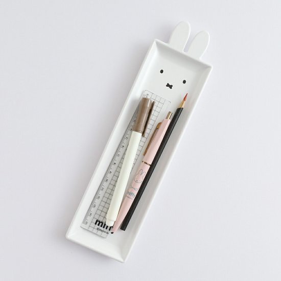 Miffy Boris 臉型雜物長形收納盤 