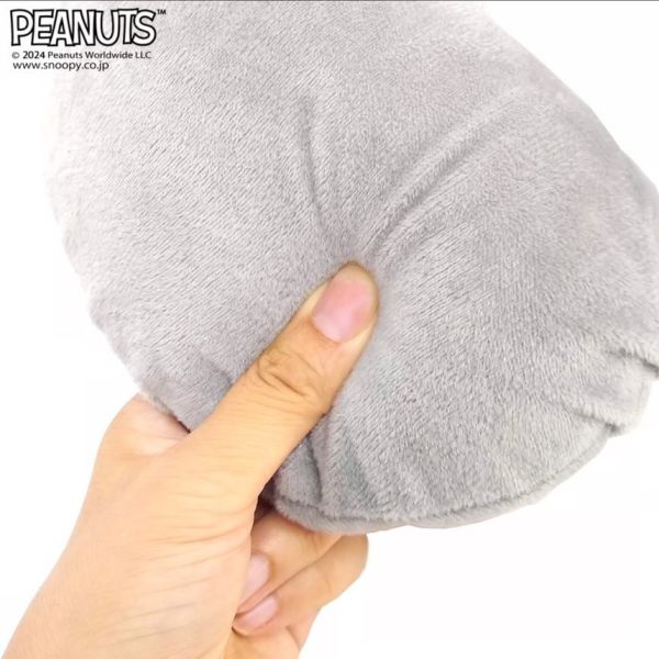 Snoopy 造型連帽頸枕 75周年限定色 