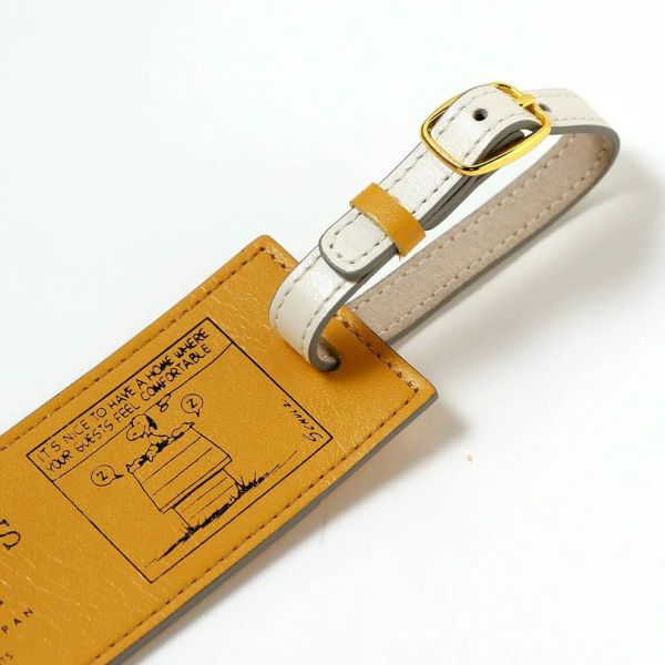 PEANUTS HOTEL 皮革行李吊牌 (神戶限定) 