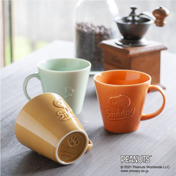 史努比立體浮雕馬克杯 