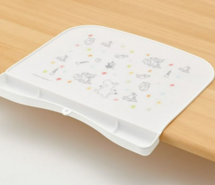 SKATER嚕嚕米 嬰兒矽膠防滑防水餐墊 