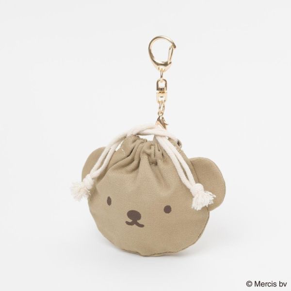 Miffy Boris 造型抽繩迷你收納包吊飾 