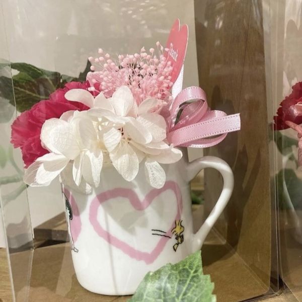 Snoopy  春天永生花器系列 