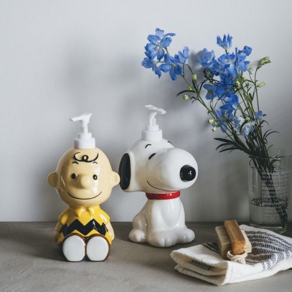 史努比 查理布朗 皂液分裝瓶 