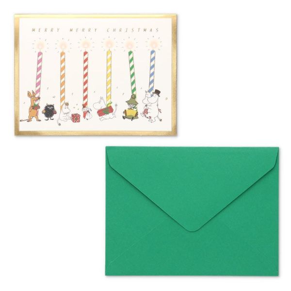 Moomin 立體聖誕賀卡（蠟燭款） 