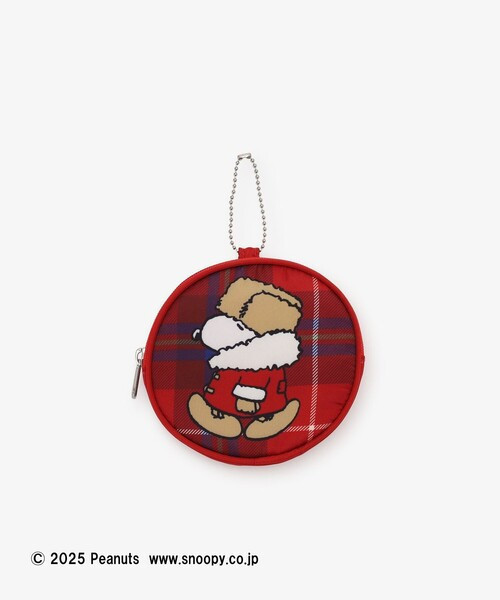 AT 史努比環保袋附圓收納包吊飾 