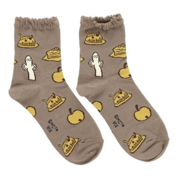 溜溜舒適花邊綿襪 (三色) 