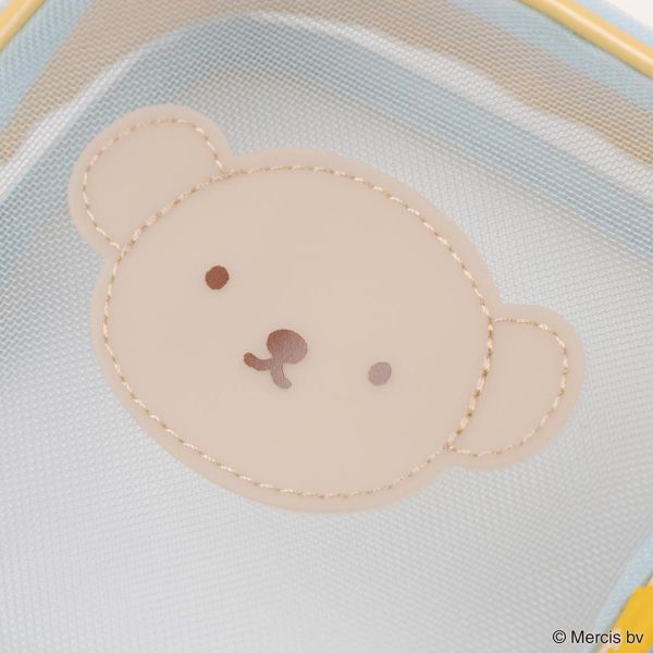 Fab 米菲/Boris漆皮網狀方形收納包 