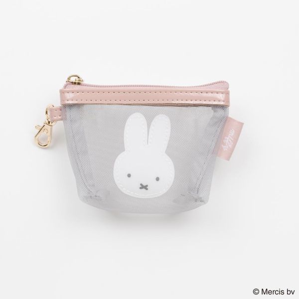 fab. 米菲/boris漆皮網狀可掛式零錢包 