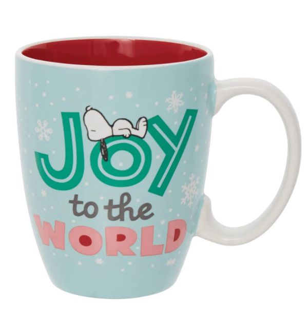 Snoopy 阪急展現定馬克杯 (聖誕款 Joy to the World Mug) 