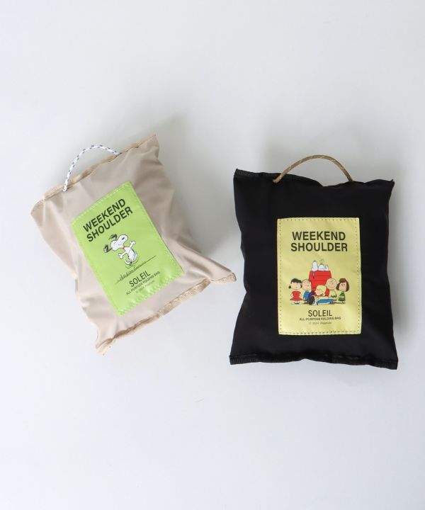 PEANUTS SOLEIL 輕量休閒斜背半月包 