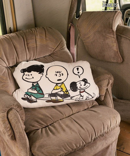 Snoopy 復古漫畫風抱枕 (BAYFLOW限定款) 