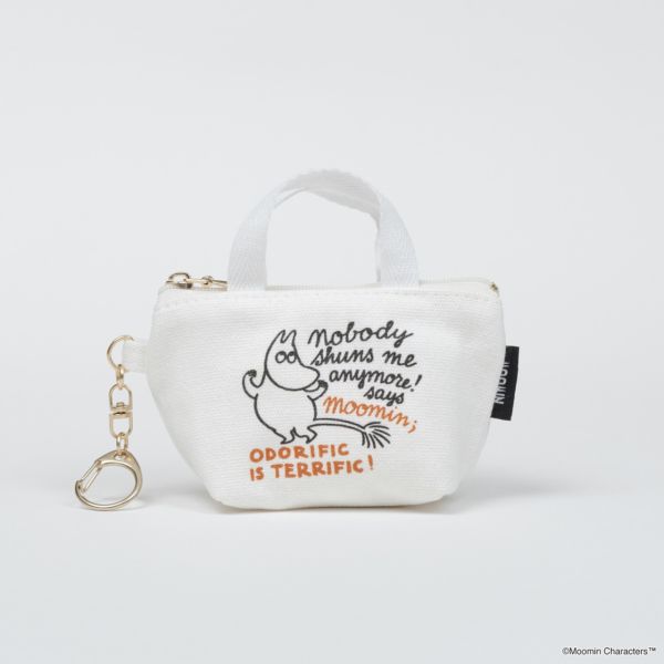 MOOMIN 經典漫畫場景迷你托特吊飾包 
