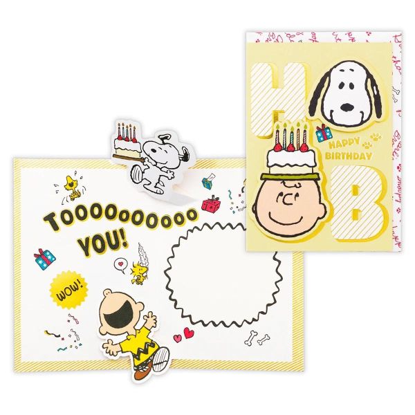 Snoopy 生日驚喜卡 