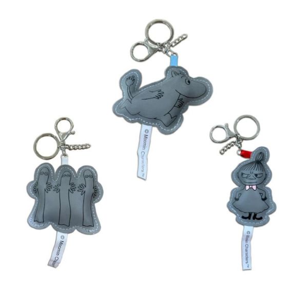 Moomin 小不點 反光鑰匙圈 