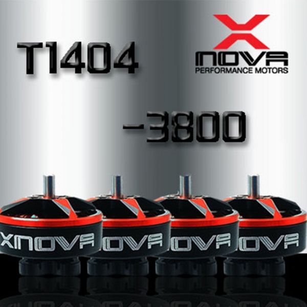 XNOVA T1404 FPV RACING SERIES MOTOR - 3800KV- 4PCS XNOVA,Racing Combo Pack,1404,3800KV,4PCS