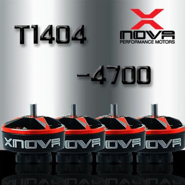 XNOVA T1404 FPV RACING SERIES MOTOR - 4700KV - 4PCS XNOVA,Racing Combo Pack,1404,4700KV,1PC,4PCS