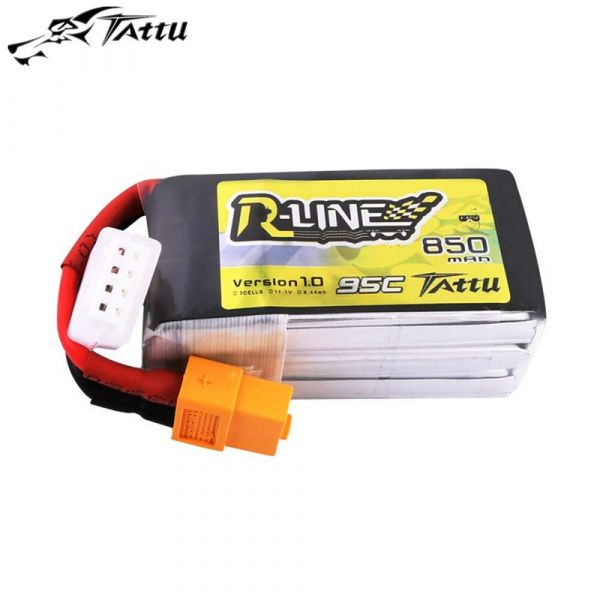 TATTU R-LINE1.0  850mAh 95C 11.1V 3S1P 