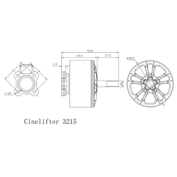 Xnova Cinelifter Line 3215-800KV-1PC 