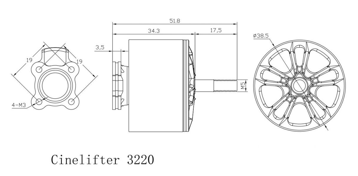 Xnova Cinelifter Line 3220-700KV-1PC 