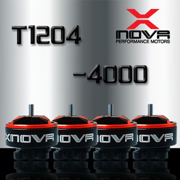 Xnova T1204 FPV RACING SERIES MOTOR W/ PLUG - 4000KV - 4PCS XNOVA,T1204, FPV RACING ,SERIES MOTOR,4000KV,4PCS,1204-4000