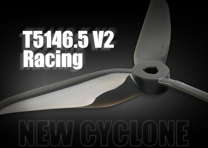 DALPROP NewCyclone T5146.5 V2 NewCyclone T5146.5 V2 DALPROP,NewCyclone,T5146.5,V2,Teal,Nostalgic Red,Metal Grey,prop,propller,槳,大力,foxeer