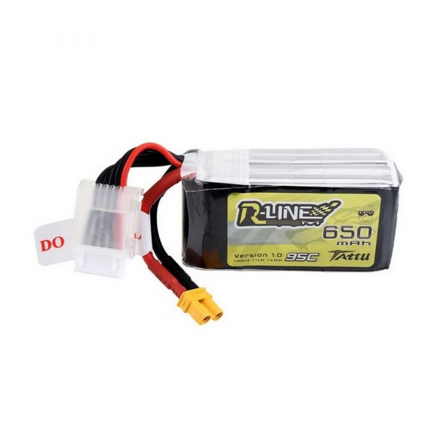 Tattu R-Line 650mAh 14.8V 95C 4S1P Lipo With XT30 Tattu,R-Line,650mAh,14.8V,95C,4S1P,Lipo,XT30,格氏,電池,穿越機,無人機,空拍機