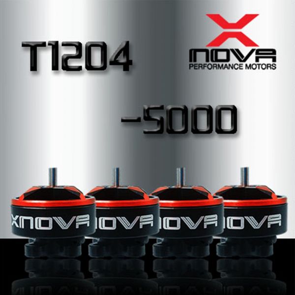 Xnova T1204 FPV RACING SERIES MOTOR W/ PLUG - 5000KV - 4PCS XNOVA,T1204,FPV RACING,SERIES MOTOR,5000KV ,4PCS,1204-5000