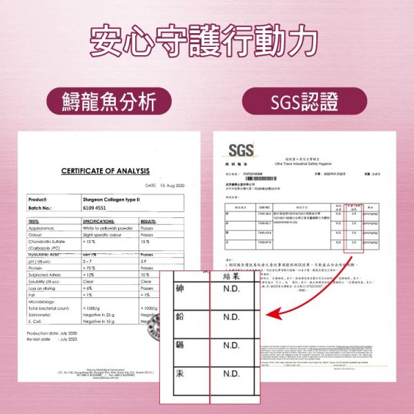 JYC極研萃_賀立行關鍵加強錠(30錠)JOINT SUPPORT TABLETS JYC,極研萃,賀立行,鱘龍魚膠原蛋白,MSM,鴕鳥精,保健