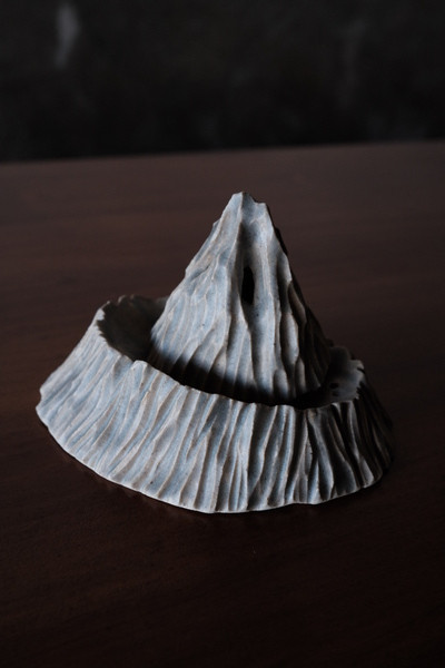 山脈香檯｜山煙 棕灰 