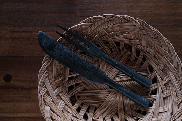 編織置物盤 