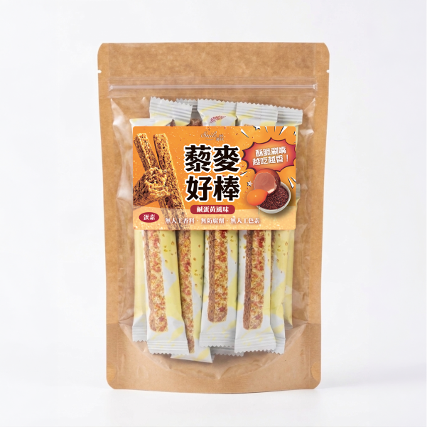 【Smile99】藜麥好棒 鹹蛋黃風味 120g (15gx8入) 