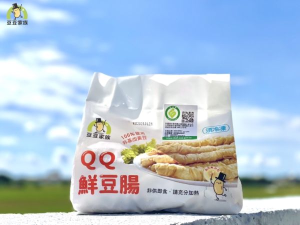 【豆豆家族】國產履歷鮮豆腸(600克/包) 豆豆家族,鮮豆包,豆皮,非基改豆皮,樂膳自然,旭讚,素日子,素易購,有機,里仁,全廣,宅配,崇華齋,素料,松珍