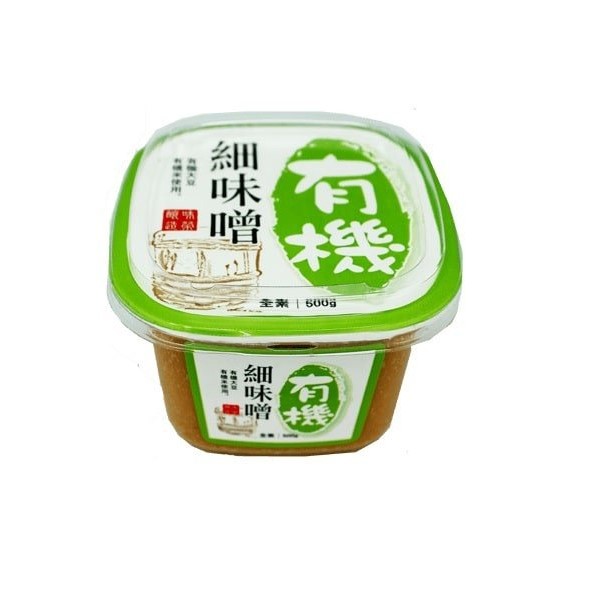 【味榮】有機味噌(500克/盒)全素 味榮 有機味噌,素食,素食網購,得來素,樂膳自然,旭讚,素日子,素易購,有機,里仁,全廣,宅配,崇華齋,素料,松珍,大瑪南洋蔬食,塘塘廚房,素月餅,猴頭菇,素粽