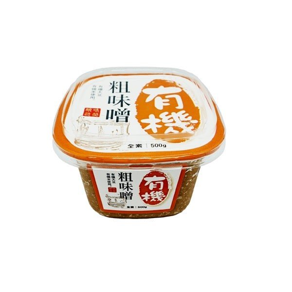 【味榮】有機味噌(500克/盒)全素 味榮 有機味噌,素食,素食網購,得來素,樂膳自然,旭讚,素日子,素易購,有機,里仁,全廣,宅配,崇華齋,素料,松珍,大瑪南洋蔬食,塘塘廚房,素月餅,猴頭菇,素粽