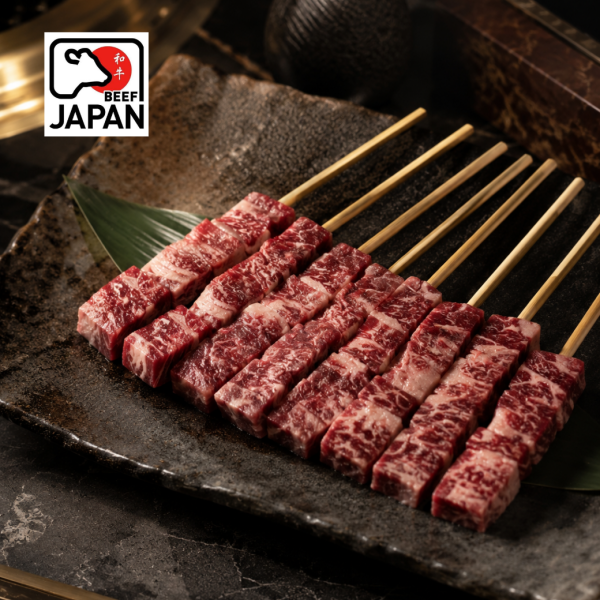 ▶新上市◀日本A5和牛肉串-10入 日本A5和牛,和牛肉串,和牛燒烤,和牛烤肉,A5和牛,燒肉肉串